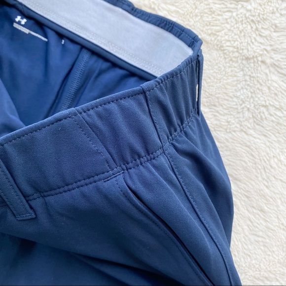 Under Armor navy blue golf hiking outdoor pickleball skort skirt shorts size 2 - Picture 7 of 9